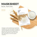 Buy The Face Shop Real Nature Rice Face Mask (Sheet Mask 20g) - Purplle
