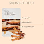 Buy The Face Shop Real Nature Red Ginseng Face Mask (Sheet Mask 20g) - Purplle