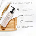 Buy The Face Shop Rice Water Bright Light Cleansing Oil With Rice Water To Brighten The Skin | Soap Wort For Deep Cleansing |Moringa Oil For Moisturization |Cleansing Oil To Remove Heavy Makeup And Impurities| 150Ml - Purplle