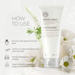 Buy The Face Shop White Seed Exfoliating Cleansing Foam (150 ml) - Purplle