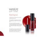 Buy The Face Shop Water Fit Lip Tint Red Signal, 5gm | Multipurpose 3-in-1 Lip Tint | Hydrating, Transfer proof, Long Lasting, Non greasy, Matte Finish - Purplle