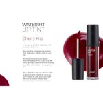 Buy The Face Shop Waterproof And Long Lasting Water Fit Lip Tint, Lip Stain, Matte Finish, 5G - Cherry Kiss - Purplle