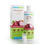 Buy Mamaearth Onion Hair Oil with Onion Oil & Redensyl for Hair Fall Control - 250 ml - Purplle