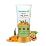 Buy Mamaearth Ubtan Scrub For Face with Turmeric & Walnut for Tan Removal (100 g) - Purplle