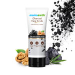 Buy Mamaearth Charcoal Face Scrub For Oily Skin & Normal skin, with Charcoal & Walnut for Deep Exfoliation (100 gm) - Purplle