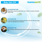 Buy Mamaearth Nourishing Baby Hair Oil, with Almond & Avocado Oil (200 ml) - Purplle