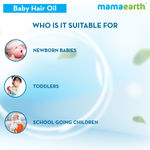 Buy Mamaearth Nourishing Baby Hair Oil, with Almond & Avocado Oil (200 ml) - Purplle