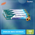 Buy Himalaya Sparkling White Toothpaste (80 g) Buy 3 Get 1 - Purplle