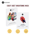 Buy SUGAR Cosmetics Cheat Sheet Brightening Mask - Purplle