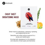Buy SUGAR Cosmetics Cheat Sheet Brightening Mask - Purplle