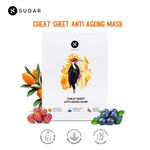 Buy SUGAR Cosmetics Sheet Mask (Cheat Sheet Anti Ageing Mask) - Purplle
