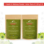 Buy Alps Goodness Health & Wellness Powder - Amla to Enhance Overall Well-Being - Pack of 2 (50 g X 2) - Purplle