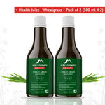Buy Alps Goodness Health Juice - Wheatgrass - Pack of 2 (300 ml X 2) - Purplle