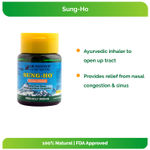 Buy Dr. Vaidya's Sung-Ho - Ayurvedic Inhalant for Cold, Sinus and Decongestion - Pack of 3 - Purplle
