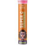 Buy Chicnutrix Super C - Amla Extract & Zinc - Natural Vitamin C for Skin Protection - 20 Effervescent Tablets - Fizzy Orange Flavour - Purplle