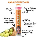 Buy Chicnutrix Super C - Amla Extract & Zinc - Natural Vitamin C for Skin Protection - 20 Effervescent Tablets - Fizzy Orange Flavour - Purplle