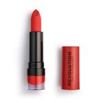 Buy Makeup Revolution Ruby 134 Matte Lipstick (3.5 ml) - Purplle