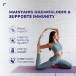 Buy Swisse Ultiboost Iron Supplement with Vitamin C, Vitamin B6 & Vitamin B12 -30 Tablets - Purplle