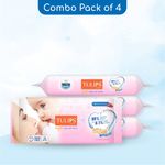 Buy Tulips Sensitive Baby Wet Wipes for Gentle Cleaning/Moisturising, 100% RASH FREE (72 Wipes x 2 Pack) - Purplle