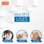 Buy Tulips Facial Dry Tissue Paper, Super Soft, Super Absorbent & 100% Pure, 2Ply x 100 Pulls (Pack of 2)) - Purplle