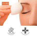 Buy Tulips 50 White Cotton Balls in a Ziplock Bag (Pack of 6 - Purplle