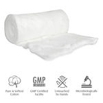 Buy Tulips 100gm Absorbent Soft Cotton Wool/Roll for Makeup Remover, Beauty, Adult & Baby Care Disposable Cotton, (Pack of 2) - Purplle
