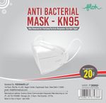 Buy FLOH KN95 Four layered Air purifying Particle Respirator Mask- Pack of 20 - Purplle