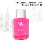 Buy NY Bae Nail Lacquer Remover - Pink (30 ml) - Pack of 2 (30 ml X 2) - Purplle