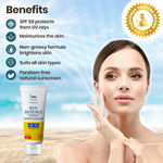 Buy TNW - The Natural Wash Sun Defence Spf 50 Cream With Jojoba And Cucumber Extract (50 g) - Purplle