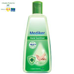 Buy Mediker Hand Sanitizer,70 % Alcohol Based Sanitizer,Instantly Kills 99.9% Germs Without Water,Use Anytime, Anywhere (500 ml) - Purplle
