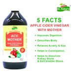 Buy Dr. Patkar's Apple Cider Vinegar With Mother (500 ml) - Purplle