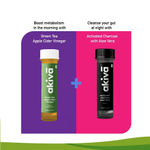Buy Akiva Love Healthy Weight Pack - 60 shots -30 days - Green Tea Apple Cider Vinegar + Activated Charcoal Aloe Vera by Akiva Love - Purplle