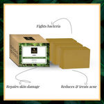 Buy Good Vibes Neem Anti-bacterial Handmade Soap Bar (Pack of 3) - 100g x 3 - Purplle