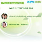 Buy Mamaearth Vitamin C Sleeping Mask, Night Cream For Women, for Skin Illumination - (100 g) - Purplle