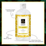 Buy Good Vibes Lemon Hand Sanitizer Gel with Lemon Essential Oil - 500 ml - Purplle
