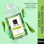 Buy Good Vibes Aloe Vera Hand Sanitizer Gel with Natural Aloe Vera Extracts - 500 ml - Purplle