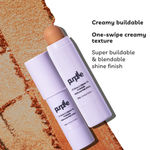 Buy Purplle Lit Goals Cream to Powder Highlighter Stick Pink Sensation 3 - Purplle