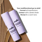 Buy Purplle Foundation Stick - Cream to Powder - Almond Chase 5 - Purplle