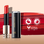 Buy Faces Canada Velvet Matte Lipstick | Vitamin E enriched |Soft Matte finish|Smooth One Stroke Intense Color | Hydrated Lips All Day | Shade - Crimson 3.5g - Purplle