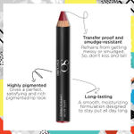 Buy Stay Quirky Mini Lip Crayon | Lipstick Pencil | Lipstick - Love Bitin' Bedtime Flirt 2 (2.1g) - Purplle