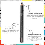 Buy Stay Quirky Eyebrow Pencil|For Fuller Brows| Smudge Free - Brow-n To Be Wild Fierce Brown 2 (1.2g) - Purplle