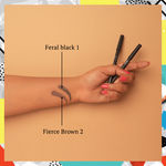 Buy Stay Quirky Eyebrow Pencil|For Fuller Brows| Smudge Free - Brow-n To Be Wild Fierce Brown 2 (1.2g) - Purplle