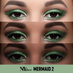 Buy NY Bae Prom Ready - Mermaid 2 (1.5 g) | Mini Eyeshadow Pencil | Green | Glitter Finish | Enriched With Coconut Oil | Highly Pigmented | Lightweight | Lasts Upto 8 Hours | Easily Blendable | Cruelty Free - Purplle
