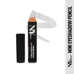 Buy NY Bae Prom Ready - Ball Gown 4 (1.5 g) | Mini Eyeshadow Pencil | Silver | Glitter Finish | Enriched With Coconut Oil | Highly Pigmented | Lightweight | Lasts Upto 8 Hours | Easily Blendable | Cruelty Free - Purplle