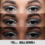 Buy NY Bae Prom Ready - Ball Gown 4 (1.5 g) | Mini Eyeshadow Pencil | Silver | Glitter Finish | Enriched With Coconut Oil | Highly Pigmented | Lightweight | Lasts Upto 8 Hours | Easily Blendable | Cruelty Free - Purplle