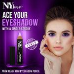 Buy NY Bae Prom Ready - Ball Gown 4 (1.5 g) | Mini Eyeshadow Pencil | Silver | Glitter Finish | Enriched With Coconut Oil | Highly Pigmented | Lightweight | Lasts Upto 8 Hours | Easily Blendable | Cruelty Free - Purplle