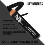 Buy NY Bae Prom Ready - Corset 5 (1.5 g) | Mini Eyeshadow Pencil | Grey | Glitter Finish | Enriched With Coconut Oil | Highly Pigmented | Lightweight | Lasts Upto 8 Hours | Easily Blendable | Cruelty Free - Purplle