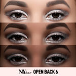 Buy NY Bae Prom Ready - Open Back 6 (1.5 g) | Mini Eyeshadow Pencil | Silver | Glitter Finish | Enriched With Coconut Oil | Highly Pigmented | Lightweight | Lasts Upto 8 Hours | Easily Blendable | Cruelty Free - Purplle