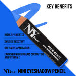 Buy NY Bae Prom Ready - Casual 9 (1.5 g) | Mini Eyeshadow Pencil | Blue | Glitter Finish | Enriched With Coconut Oil | Highly Pigmented | Lightweight | Lasts Upto 8 Hours | Easily Blendable | Cruelty Free - Purplle
