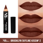 Buy NY Bae Skyline Kissin' - Mini Lip Crayon Brooklyn Skyline Kissin' 2 (1.5g) - Purplle